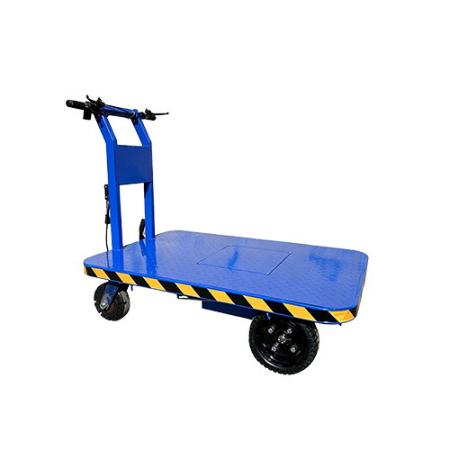 Electric Hand-Pushed Flatbed Cart